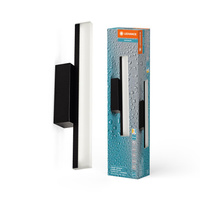 Koupelnové svítidlo LED Nástěnné svítidlo nad zrcadlo Stmívatelné 6,8W 650lm CCT Černá IP44 40cm Obris Ledvance