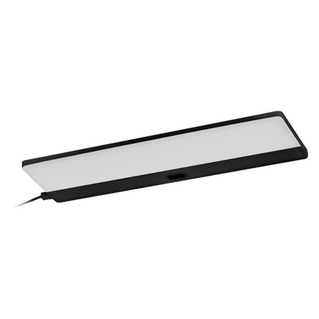 Podskříňové svítidlo Ledvance LED Nábytkové lamelové svítidlo s čidlem pohybu bez rámečku 5W 220lm CCT Stmívatelné černé 30x10cm Podskříňové svítidlo Ledvance