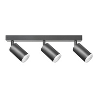 Nástěnné a stropní bodové svítidlo 3x GU10 černé LONDON Sanico Goldlux