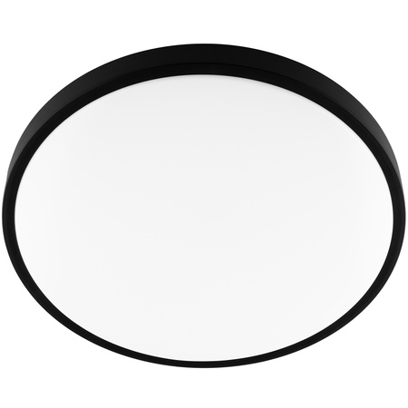 LED stropní podhled 24W 4000K CELIS Round IP44 Black Ring ALS LUMILED Povrchová montáž