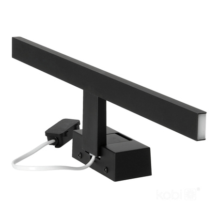 Venkovní nástěnná lampa LED 8W 560lm 4000K neutrální bílá IP44 Black Lumireflect Kobi Garden Wall