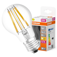 LED žárovka E27 A60 11W = 100W 1521lm 2700K Teplá bílá 300° Vlákno Stmívatelné OSRAM SUPERSTAR