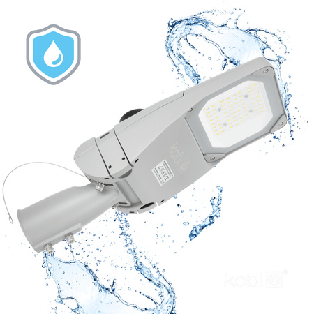 Průmyslová pouliční lampa LED 35W 5950lm 4000K Neutral IP66 IK09 Grey Master Street Kobi
