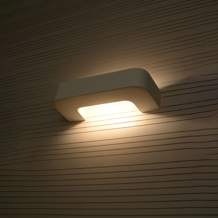 LED nástěnné svítidlo MAGNET E27 Nástěnné svítidlo Bridge Ceramic white SOLLUX