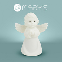 Dětské noční světlo LED 2,5W 3000K teplé + vícebarevné RGB dobíjecí 1200mAh bílé MARY'S ANGEL