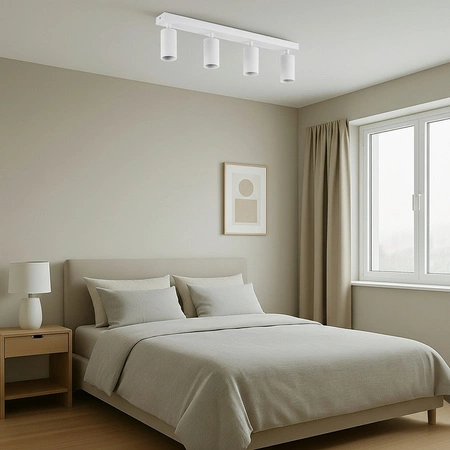 Stropní svítidlo SPOT TUBA Reflektor Halogenové svítidlo 4x GU10 TABULA LUMILED