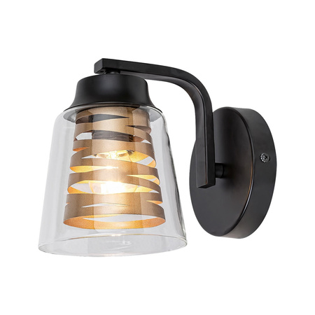 Nástěnné svítidlo E27 Black Modern Zenaida 3542 Rabalux