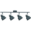 Nástěnné a stropní bodové svítidlo 4x E14 černé NIKO Sanico Goldlux