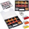 Rychlospojky WAGO Instalační konektory Sada 100 kusů - 20x 2273-202 2X2.5MM + 30x 203 3X2.5MM + 30x 204 4X2.5MM + 20x 205 5X2.5M