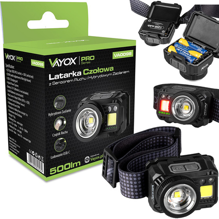 Hybridní napájecí zdroj XPG3 + COB Zoom VA0098 Vayox