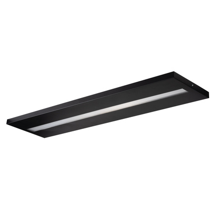 LED povrchový panel 120x30 Lamp 40W 4400lm 4000K neutrální bílá 100° Black OS Kanlux