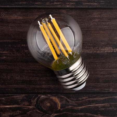 Venkovní řetěz 10m, 10x E27 Žárovky 7W 3000K NARCI LUMILED