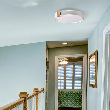 Plafond LED stropní svítidlo 48W 5200lm CCT 120° bílá šedá IP44 Pilot stmívatelné Arletta Sanico Goldlux