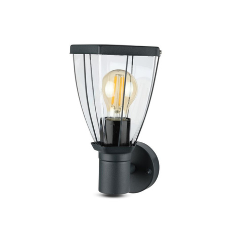 Nástěnné svítidlo zahradní lampy E27 Matt Black VT-835 V-TAC