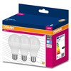 3x LED žárovka E27 A60 19W = 150W 2452lm 4000K neutrální bílá 200° OSRAM HODNOTA
