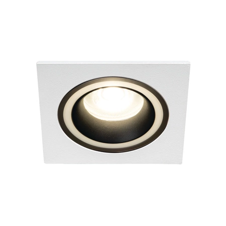Halogenové bodové svítidlo LED GU5.3 GU10 Square Black White Feline Kanlux Flush Mount
