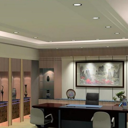 Podhledové svítidlo GU10, AR111 Nastavitelná Kulatá Černá 14cm CARPI LUMILED