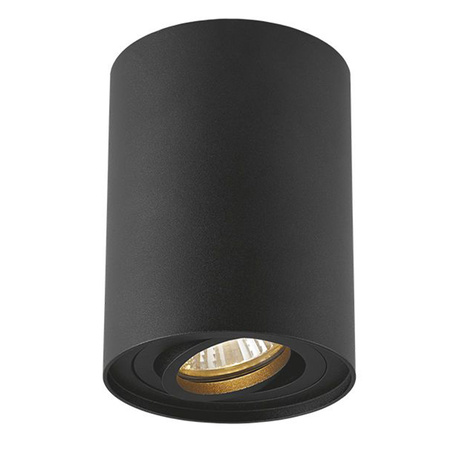 HALOGEN SPOT svítidlo pro povrchovou montáž 1x GU10 Moving Black Videx