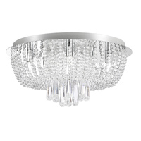 Dekorativní stropní svítidlo 6x G9 Chrome Classic Larisha Rabalux