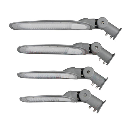 Parkovací lampa LED pouliční lampa 60W 8400lm 4000K neutrální 140° IP65 IK08 šedá STRETON KANLUX