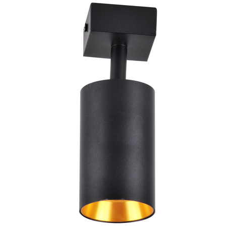 Nástěnné svítidlo Reflektorové nástěnné a stropní LED svítidlo 1 x GU10 MARIBEL Black GOLDLUX (Polux)