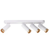 Nástěnné a stropní bodové svítidlo 4x GU10 White Gold FADO Sanico Goldlux