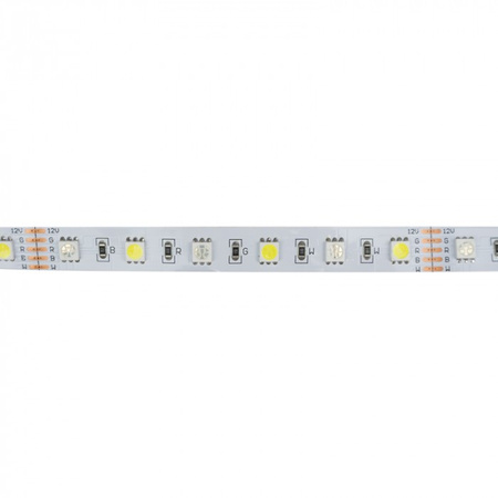 LED pásek SMD 5050 14,4W/m 60LED/m 12V 6500K Multicolour RGB + studená bílá IP20 Roll 5m Ecolight