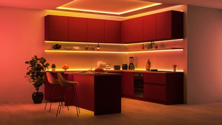 NEON LED pásek 45W RGBIC 10m Smart SMART WiFi Bluetooth Aplikace WiZ