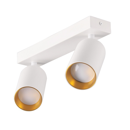 Páskové svítidlo Stropní a nástěnné LED svítidlo 2 x GU10 MARIBEL White GOLDLUX (Polux)