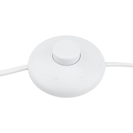 Nožní spínač s bílým kabelem