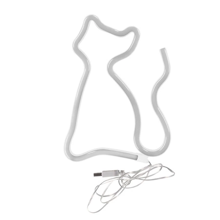 Dekorativní LED lampa na baterie 3W White Neon Sanico Goldlux