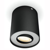 Stropní svítidlo LED Spot Pillar Black 4,2W CCT PHILIPS HUE Bluetooth Zigbee