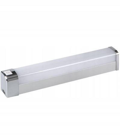 LED nástěnné a stropní svítidlo koupelnové svítidlo s vypínačem 15W 4000K IP44 60cm chrom KANLUX