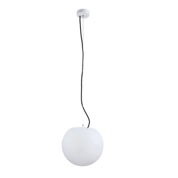 Venkovní zahradní závěsné svítidlo CUMULUS S 9751 E27 IP65 30 cm přesah Bílá Moderní Nowodvorski