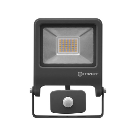 Reflektor LED 30W 2700lm 3000K IP44 šedá s pohybovým senzorem LEDVANCE světlomet Endura