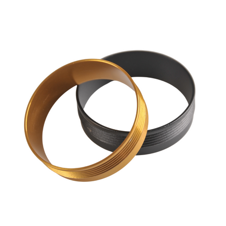 Sada přípojnic 1-fázová lišta + 3x reflektor GU10 černý MARIBEL Sanico Goldlux