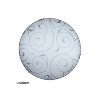 Plafond LED stropní svítidlo Povrchová montáž 2x E27 Chrome Classic Harmony Lux Rabalux