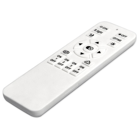 Kulaté stropní svítidlo PLAFON LED lustr 33W 3000K-6500K bílá + dálkový ovladač