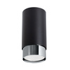 Stropní svítidlo Tuba Spot GU10 Black Chrome Nero Bittersweet Shimmer SL pro povrchovou montáž.1408 Sollux