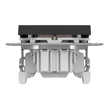 LED spínač bez rámečku Rychlospojka světlo antracit Asfora Schneider