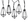 LED baterie zahradní girlanda 2.1m 2xAA ALBORG Black GOLDLUX (Polux)