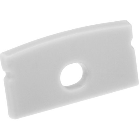 Povrchový Hliníkový Profil pro LED KM36, Stříbrný 1m + Mléčná Krytka + Záslepky LUMILED