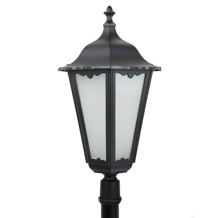 Venkovní zahradní lampa stožár LANTERN E27 Retro Maxi K 5002/2 BD 45 120cm černá Su-Ma