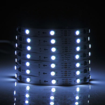 LED pásek RGB 12W 300lm 120° bílý stmívatelný Sanico Goldlux