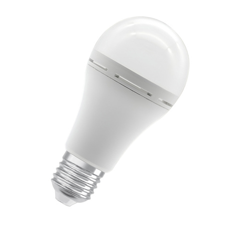 Dobíjecí LED žárovka A60 E27 8W = 60W 806lm 2700K Warm 180° Nouzové osvětlení NABÍJECÍ ŽÁROVKY Osram