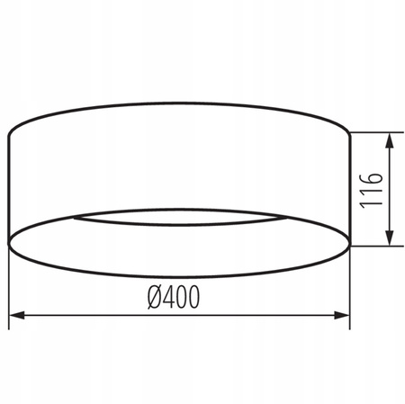 Plafond LED stropní panel Svítidlo pro povrchovou montáž 17,5W 1450lm 3000K teplá 120° kulatá bílá Rifa Kanlux