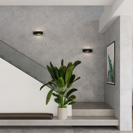 Nástěnné svítidlo TONI G9 Black Modern SOLLUX