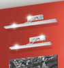 Nástěnné svítidlo LED Koupelnové svítidlo 8W 316lm 4000K Chrom Moderní obraz slim 3907 Rabalux
