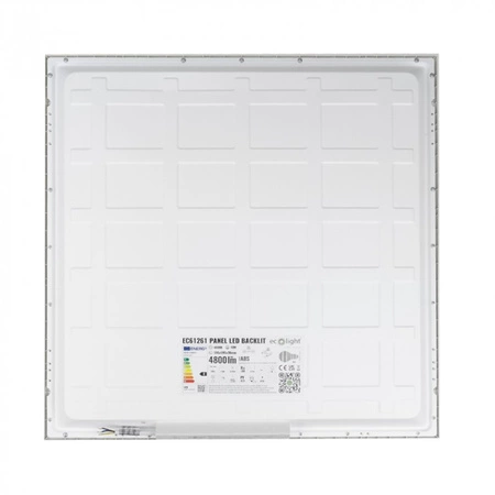 LED panel 60x60 Zapuštěný podhled 40W 4800lm 4000K neutrální bílá Ecolight