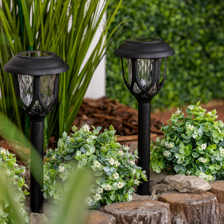 LED solární zahradní lampa Drive 5500-6000K IP44 40cm soumrakový senzor